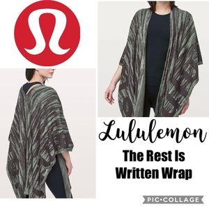 🍋Lululemon “The Rest Is Written” Wrap🍋